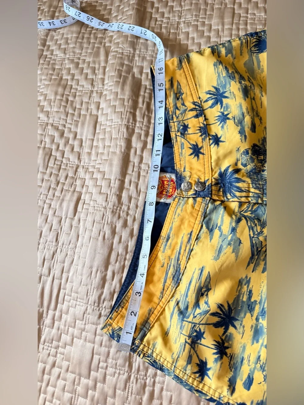 Duke Kahanamoku Vintage Reversible Shorts Men's Size 32